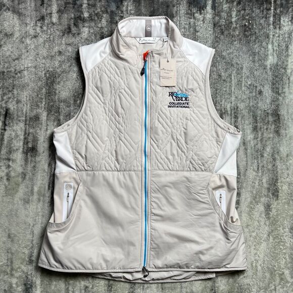 Peter Millar Crown Sport Women's Fuse Hybrid Vest NWT XL - Picture 1 of 9